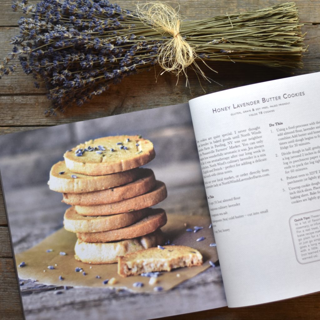 Natural Contents Cookbook_Honey Lavender Butter Cookies